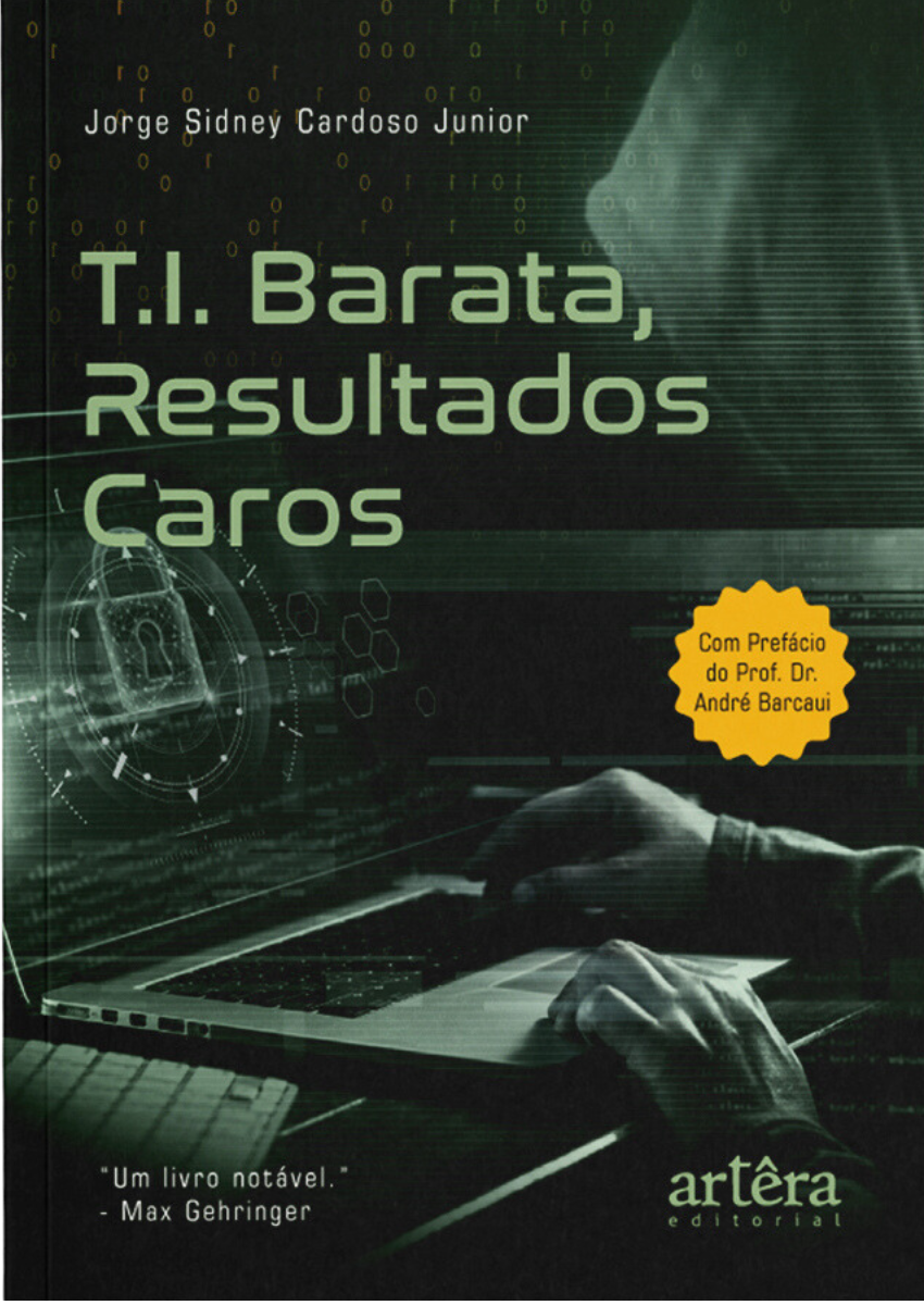 Capa do livro T.I. Barata, Resultados Caros